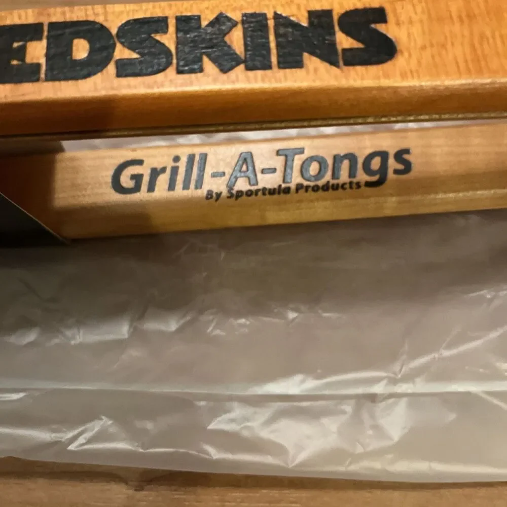 NFL grill tongs